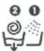 CANDY ROW4 2644DWMT-S - 9) INDICATEUR Wi-Fi - 10
