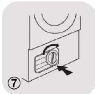 CANDY RPEH9A2TBCEBX-S - Pour nettoyer le filtre en éponge - 6