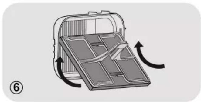 CANDY RPEH9A2TBCEBX-S - Pour nettoyer le filtre en éponge - 5