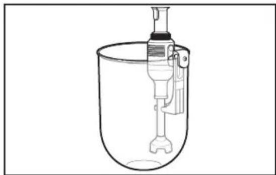 KITCHENAID KHBC112 - Utilisation de l'attache de bol et de la fonction de marche continue - 1