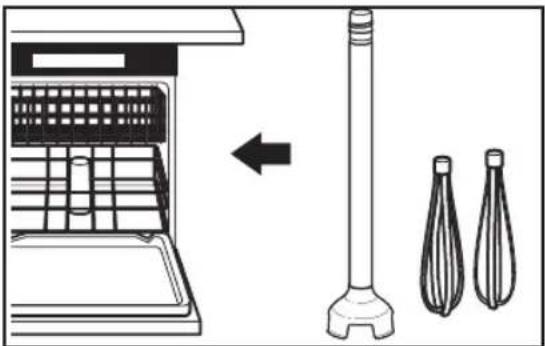 KITCHENAID KHBC112 - Washing the Attachments - 1