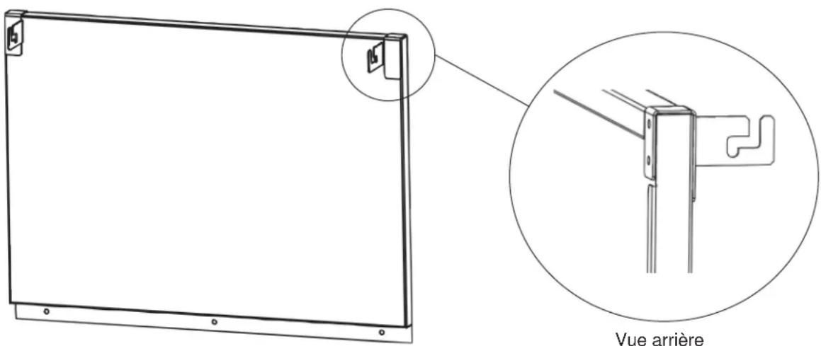 KITCHENAID W10225949 - Fixation des supports d'étagère - 1