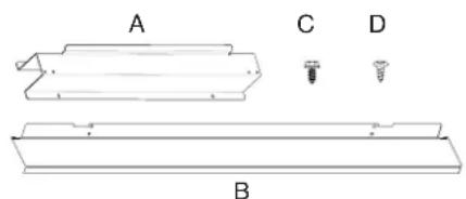 KITCHENAID W10842586 - Parts supplied - 1