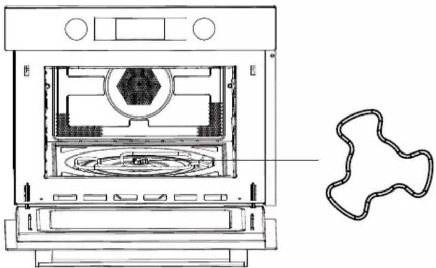 CANDY MIC440VNTB - INSTALACION DE LA BANDEJA - 1