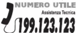 CANDY MIC440VNTB - UN SOLO NUMERO TELEFONICO PER OTTENERE ASSISTENZA. - 1