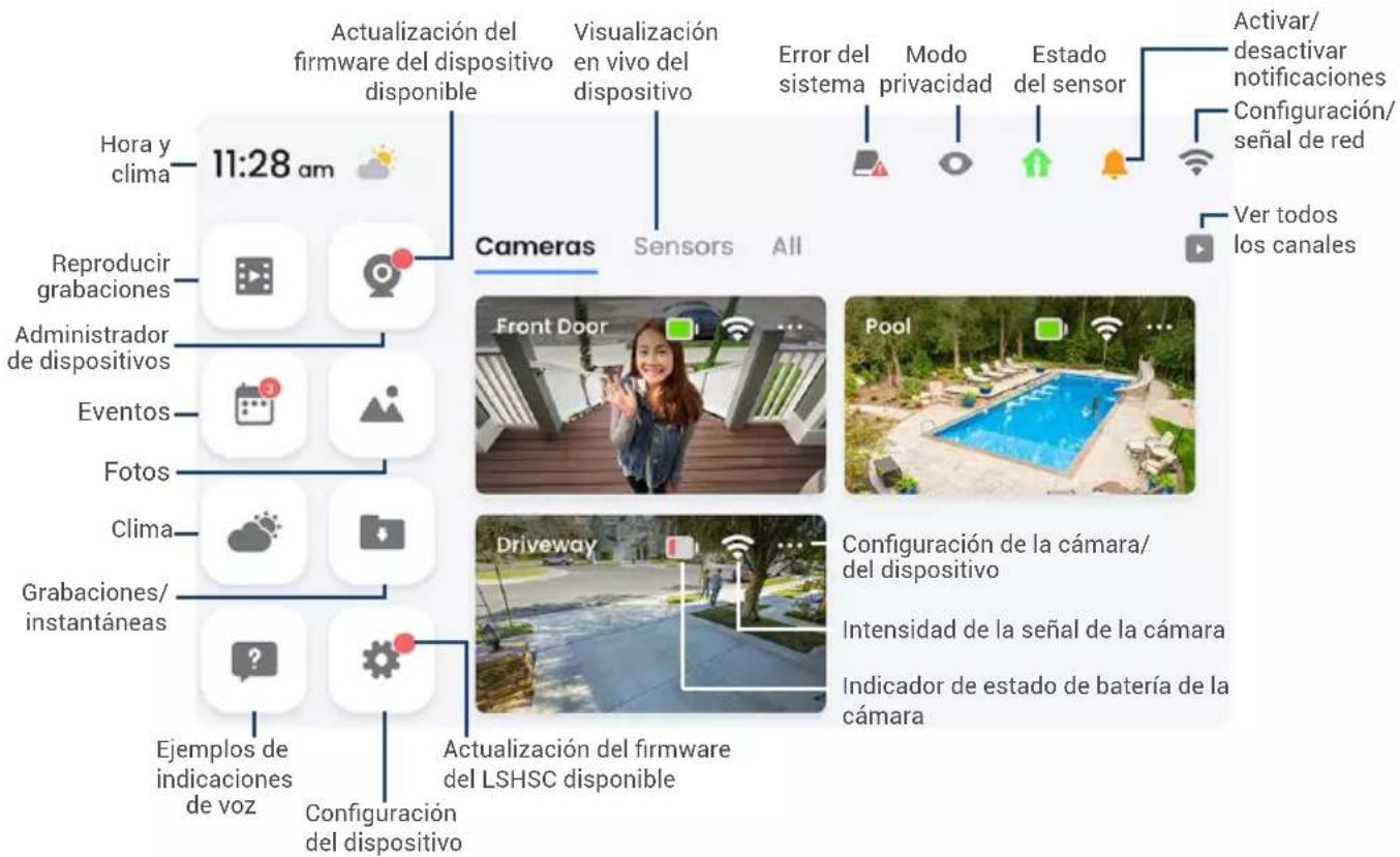 Lorex L871T8E - Configuración de la aplicación del LSHSC - 4