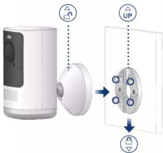 Lorex L871T8E - Para montar la cámara: - 5