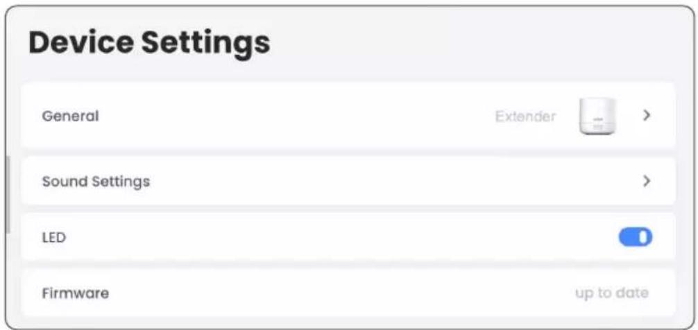 Lorex L871T8E - To open the extender's device settings: - 1