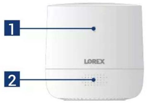 Lorex L871T8E - Descripción general del amplificador - 1