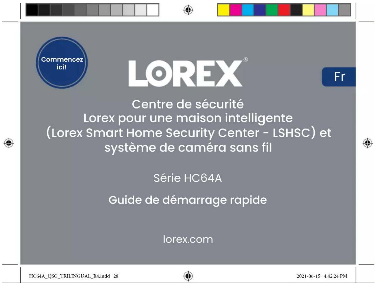 Lorex HC64ATU-W - Register your product - 4