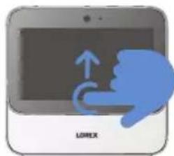 Lorex HC64ATU-W - Touchscreen Gestures - 2