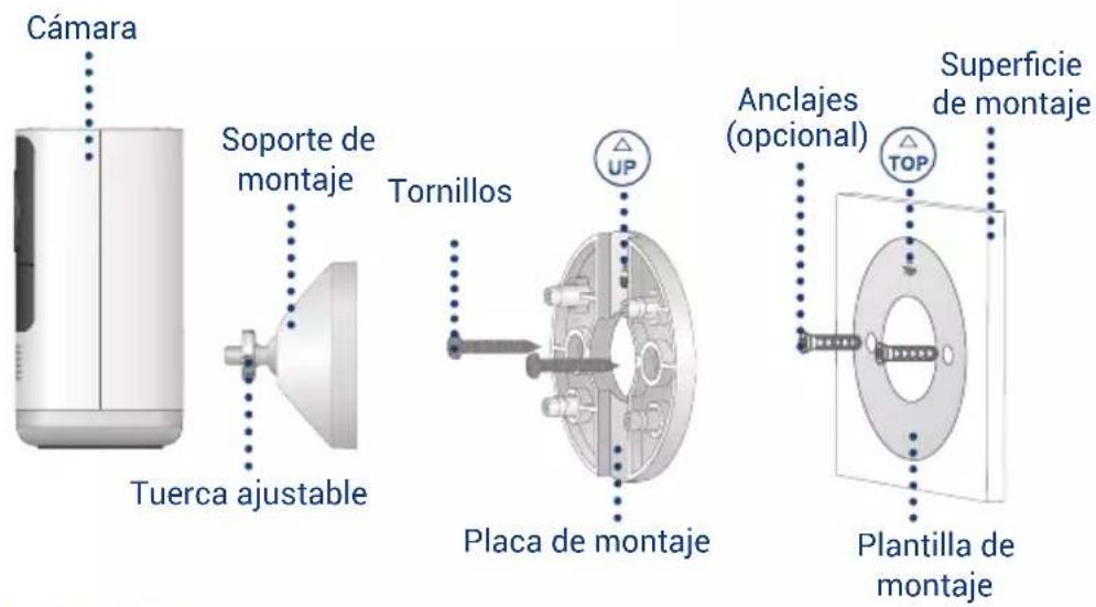 Lorex HC64ATU-W - Para optimizar la precisión de la detección de movimiento cuando se coloca en un estante: - 5