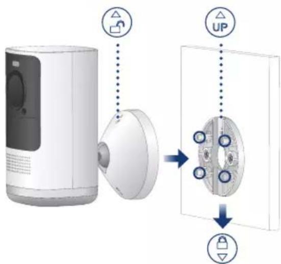 Lorex HC64ATU-W - Pour monter la caméra : - 5