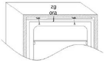 CANDY CTM516EW - DIMENZIJE IZDELKA IN VGRAJENI PREDEL - 4
