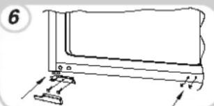 CANDY CTM516EW - INVERSER LE SENS D'OUVERTURE DES PORTES - 4
