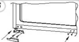 CANDY CTM516EW - REVERSING THE OPENING OF THE DOORS - 4