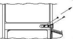 CANDY CTM516EW - REVERSING THE OPENING OF THE DOORS - 5