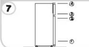 CANDY CTM516EW - INVERSIONE DEL SENSO DI APERTURA DEGLI SPORTELLI - 6