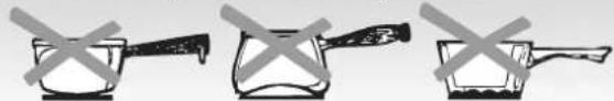 CANDY CH63CC/4U2 - HOB COOKWARE ADVICE - 1
