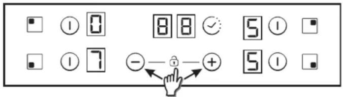 CANDY CH63CC/4U2 - Selecting a zone - 2