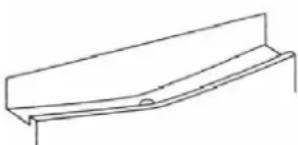 CANDY CMLS68EWK - Otwör odphywowy odszraniania - 1