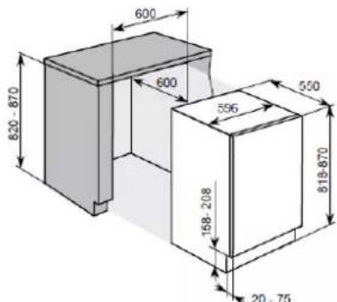 CANDY CMLS68EWK - Reversing the door of your appliance - 2