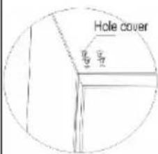 CANDY CWC 150 UK/NF - Reversing the Door Swing of Your Wine Cooler - 4