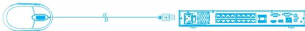 Lorex N862B - ÉTAPE 4 : Connecter la souris - 1