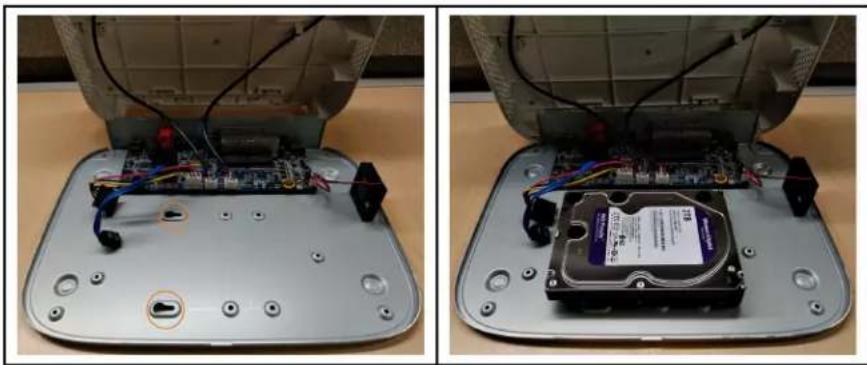 Lorex N841 - Pour installer un nouveau disque dur : - 4
