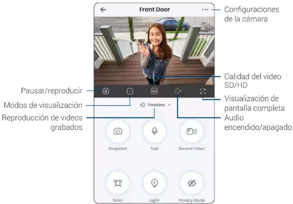 Lorex U471AA-E - Visualización en vivo en la aplicación - 1