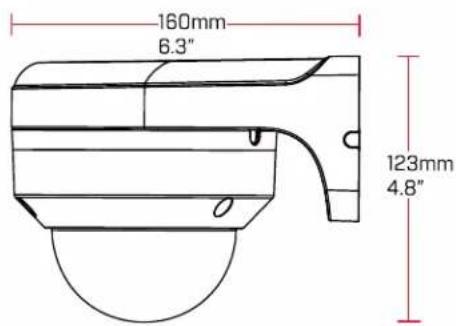 Lorex LZV2622BW - Dimensions - 3