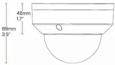 Lorex LZV2622BW - Dimensiones - 1