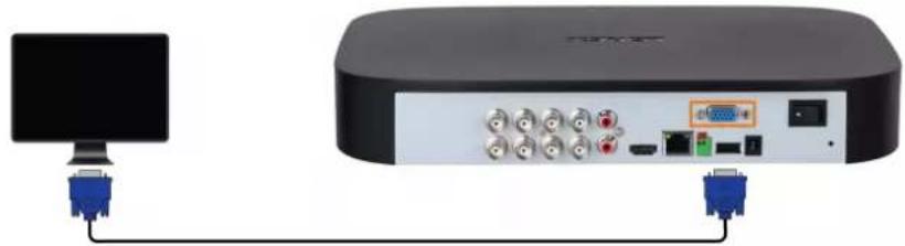 Lorex MCBL-60BNC5PK2B - ÉTAPE 4 : Connexion d'un moniteur - 2