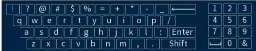 Lorex MCBL-60BNC5PK2B - Pour utiliser le clavier complet : - 1