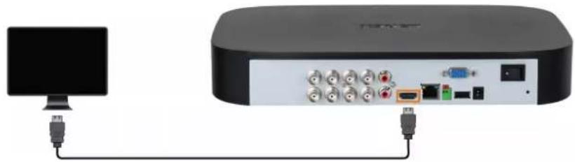 Lorex MCBL-60BNC5PK2B - ÉTAPE 4 : Connexion d'un moniteur - 1