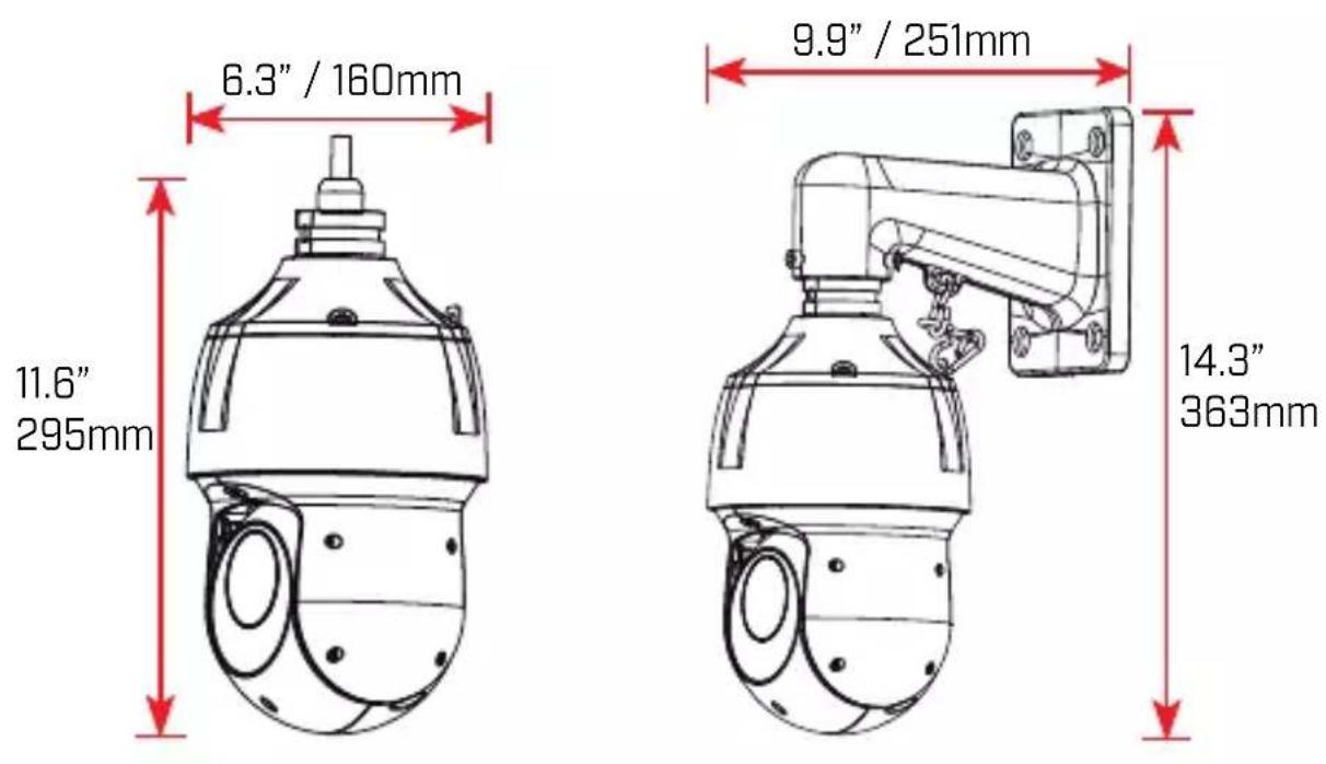 Lorex LZV2925SC - Especificaciones técnicas - 1