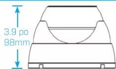 Lorex C581CD - Dimensions - 2