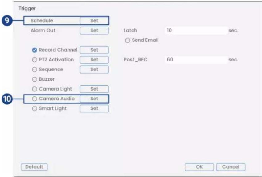 Lorex N864A64B - Pour configurer les paramètres de dissuasion automatique des messages vocaux : - 3