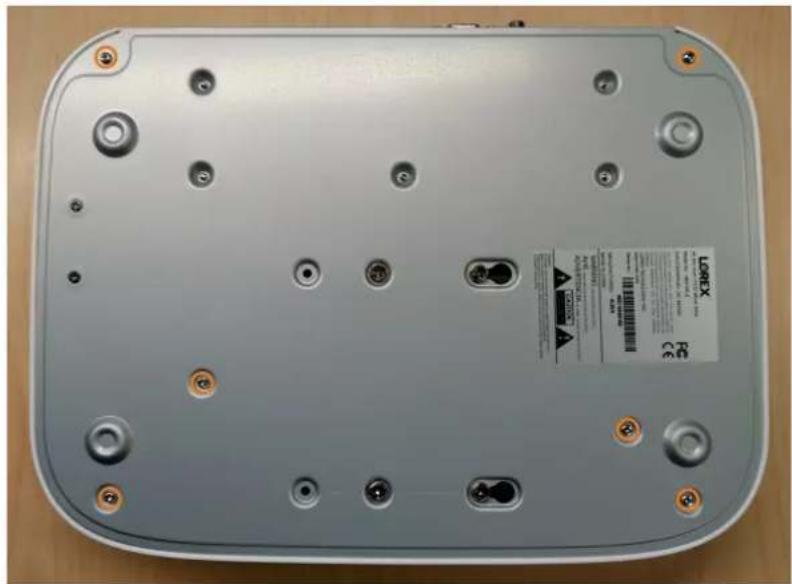 Lorex N864A64B - Pour installer un nouveau disque dur : - 2