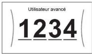 DAIKIN EAVH16S18DA9WG - Code pin de l'utilisateur avancé - 1