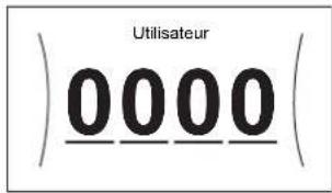 DAIKIN EAVH16S18DA9WG - Code pin de l'utilisateur - 1
