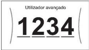 DAIKIN EAVX16S23DA9W - Código PIN do utilizador avançado - 1