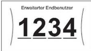 DAIKIN EAVX16S23DA9W - Pincode Erweiterter Endbenutzer - 1