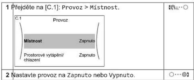 DAIKIN EAVH16S23DA9WG - Zapnutí nebo vypnutí - 1