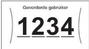 DAIKIN EAVH16S23DA9WG - Pincode gevorderde eindgebruiker - 1