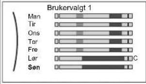 DAIKIN EAVX16S23DA6VG - Slik programmerer du tidsplanen: oversikt - 17