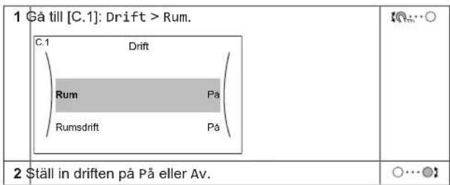 DAIKIN EAVX16S18DA6VG - Slå PÅ eller AV - 1