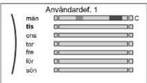 DAIKIN EAVX16S18DA6VG - Ställa in ett schema: översikt - 6