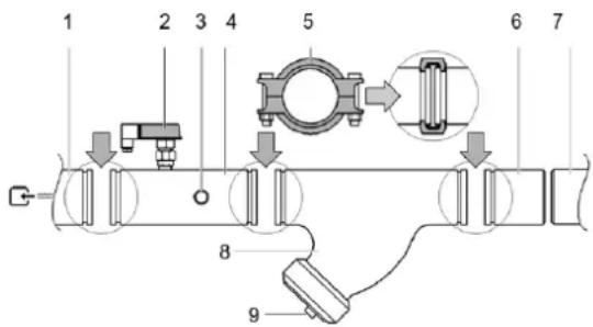 DAIKIN EWLS110J-SS - PREPARACIÓN, COMPROBACIÓN Y CONEXIÓN DEL CIRCUITO DE AGUA - 1