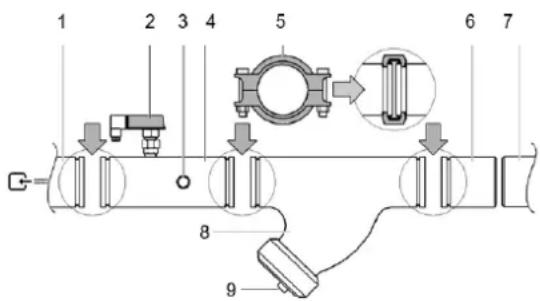 DAIKIN EWLS110J-SS - PREPARAZIONE, CONTROLLO E COLLEGAMENTO DEL CIRCUITO IDRAULICO - 2